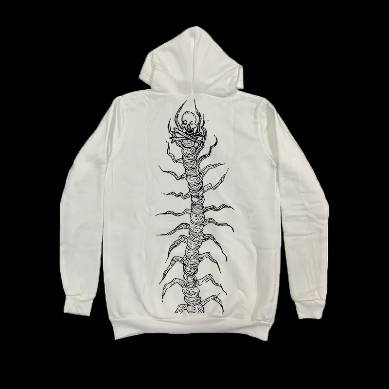 2025 New European and American Trendy Style Fashion DIY Pattern Printed Hoodie Hoodie for Men and Women