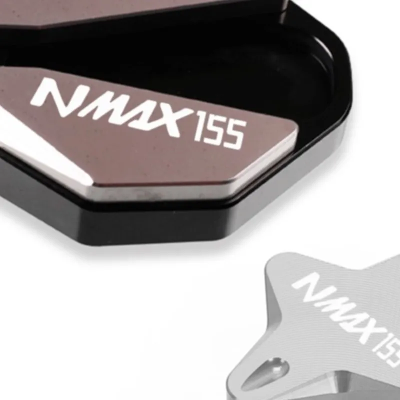 FOR YAMAHA N-MAX 155 NMAX125 NMAX-155 2020-2023 N-MAX Motorcycle Side Stand Enlarge Pad Kickstand Support Extension Plate 2026