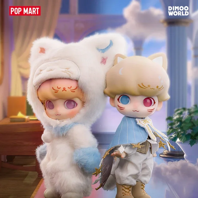 POP MART DIMOO Sleepwalking Series Anime Action Figure Guess Bag Ornament Figurines Home Decor Desktop Dolls Model Girls Gift