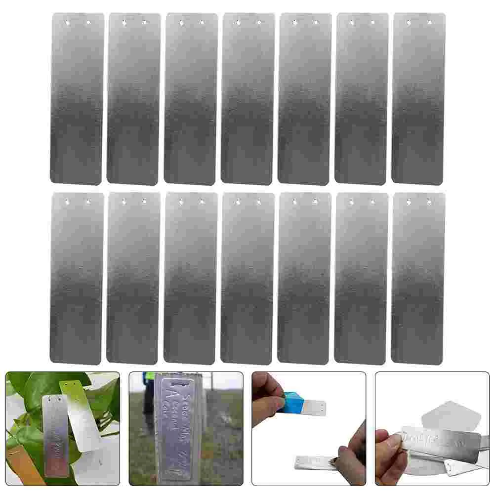 

50 Pcs Plant Label Plants Marking Tags Garden Markers Accessory Aluminum Labels