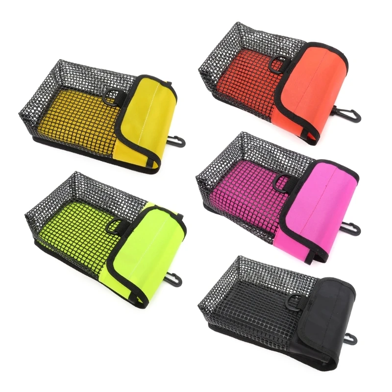 

Mesh Bag Clip Mesh Under water Storage Pouches Divings Equipment Buoys Carriers Storage Pocket Scubas Divings Gear Bag