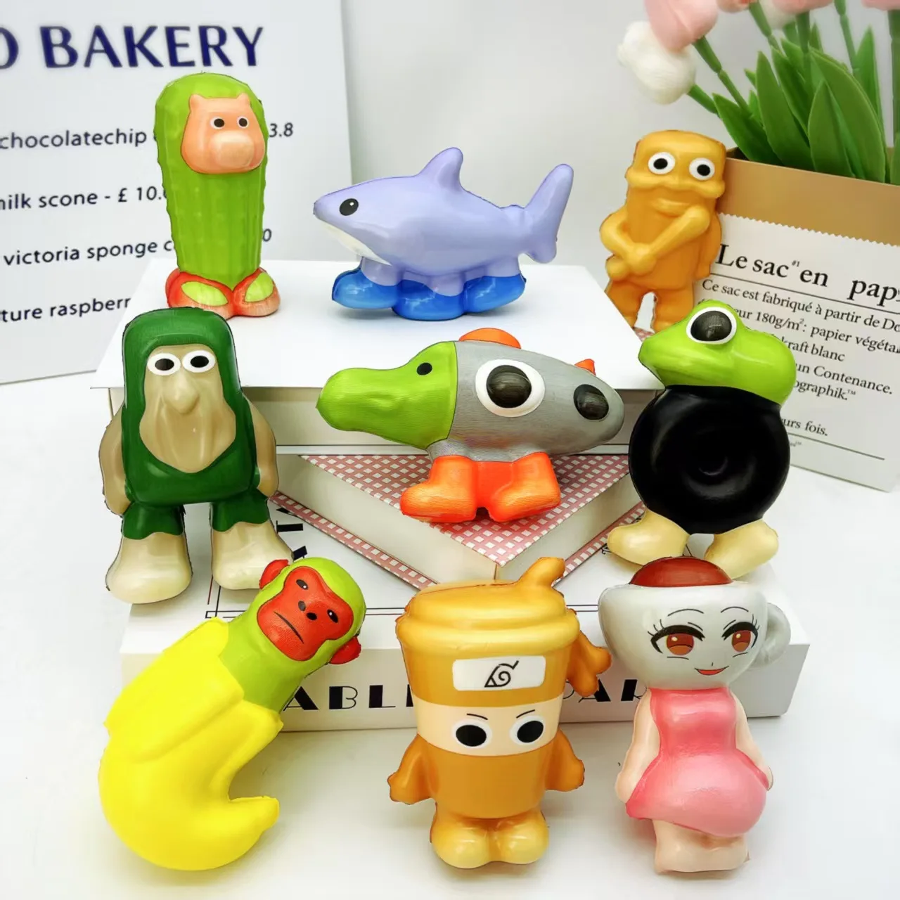 

Tralalero Tralala Fidget Toys Tungtung Sahur Brainrot Squishy Toy Детская кукла для снятия стресса для взрослых, аксессуар для эмоций, подарок