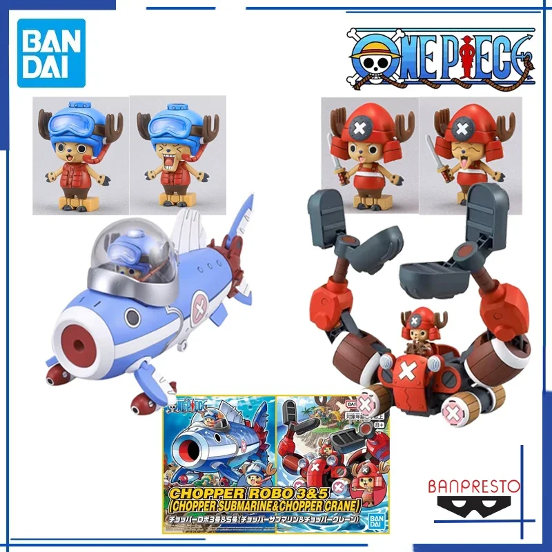 Originele Bandai Een Stuk Chopper Chopper VO.1 Composiet Robot Mecha Model Speelgoed voor Kinderen Geschenken Anime Actiefiguren Montage