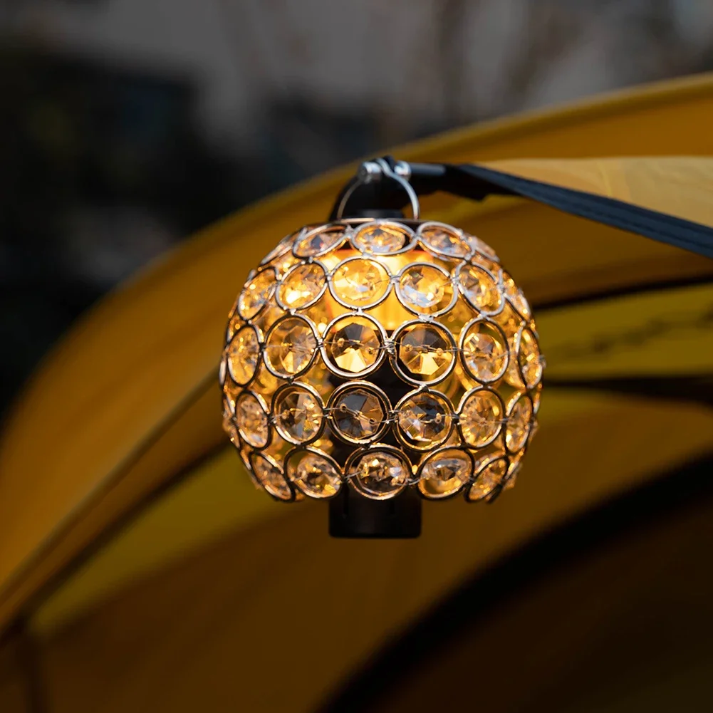 

For Goal Zero Crystal Lampshade goalzero Round Hollow Shadow Outdoor Camping Glamping Camping Light Atmosphere Lampshade