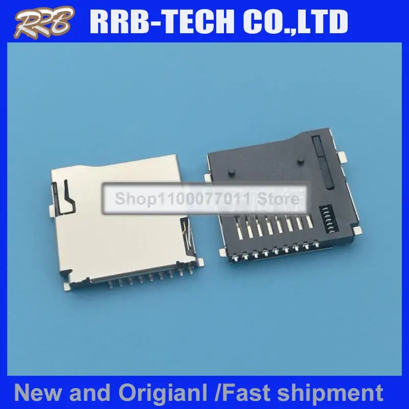 

100 шт./лот MR01A-01211 TF-карта, сиденье для карты micro SD, сиденье для карты памяти, TF-карта после бомбы, 100% новый и оригинальный