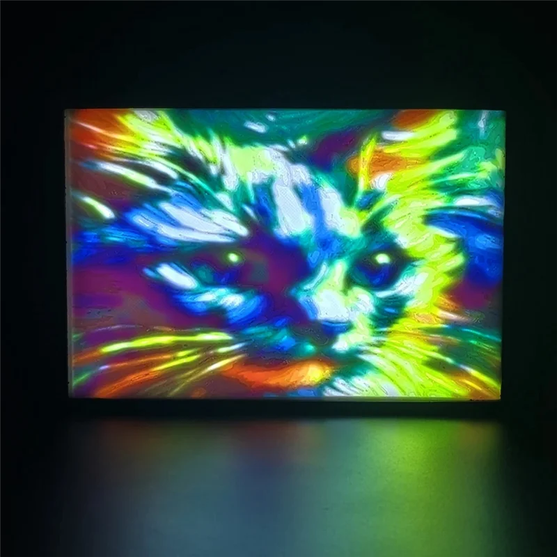 

AC56-для Bambu Lab литофановая светодиодная подсветка комплект DIY литофановая фотомодель для Bambu P1 X1 A1 A1 мини 3D-принтеры