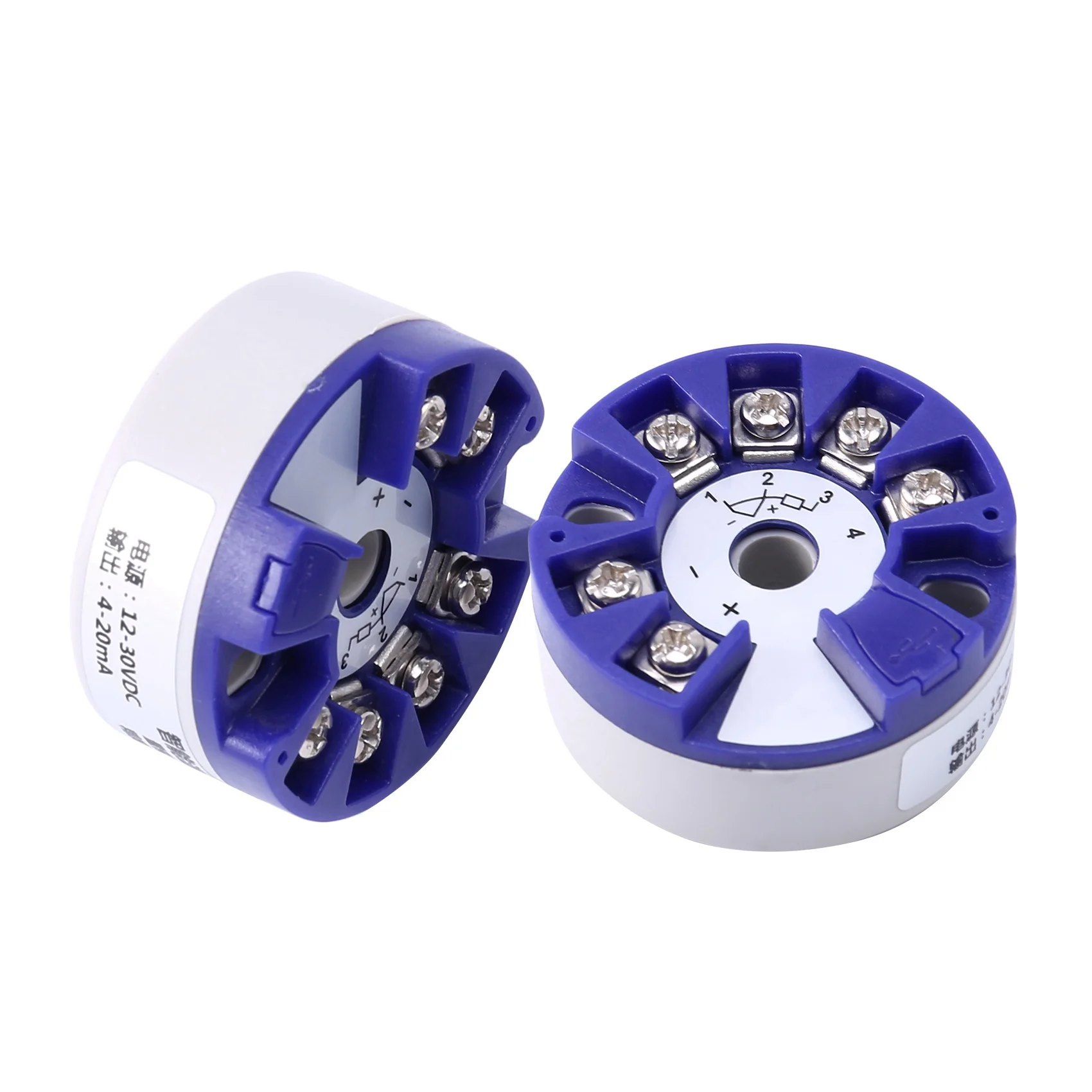 AC88-2X Programmable Thermocouple RTD PT100 To 4-20MA Converter TC RTD Input 4-20MA Output Temperature Transmitter