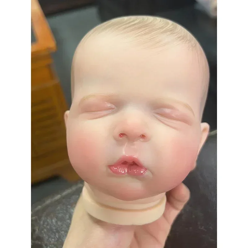 20inch Finished Reborn Baby Doll Size Already Painted Kit Lifelike Soft Touch Flexible finished Doll Parts