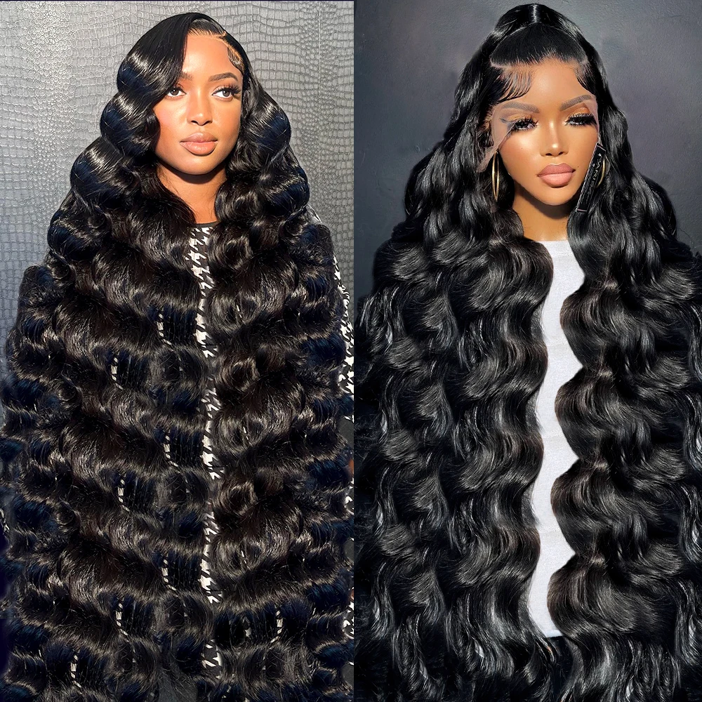 

Объемная волна 13x4 13x6, парик спереди, человеческие волосы, предварительно выщипанные, плотность 200, с детскими волосами, натуральный черный, парик из 100% человеческих волос для женщин