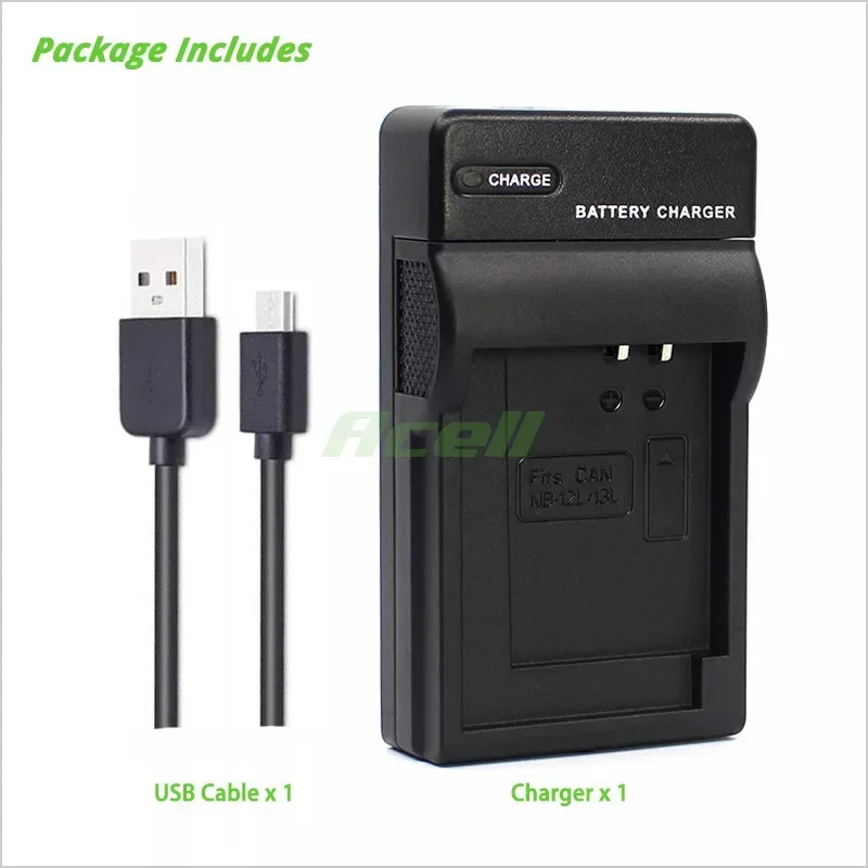 NB-13L USB Charger for Canon PowerShot SX620 SX720 SX730 SX740 HS G7X Mark III G1X Mark III Camera Replace CB-2LH