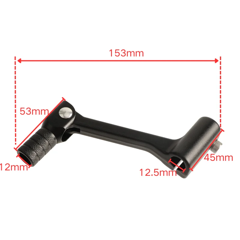 Aluminum Gear Shift Lever for Chinese Pit Dirt Bike, Compatible with Kayo 125 140 150 250cc ATV Motocross Motorcycle view 4