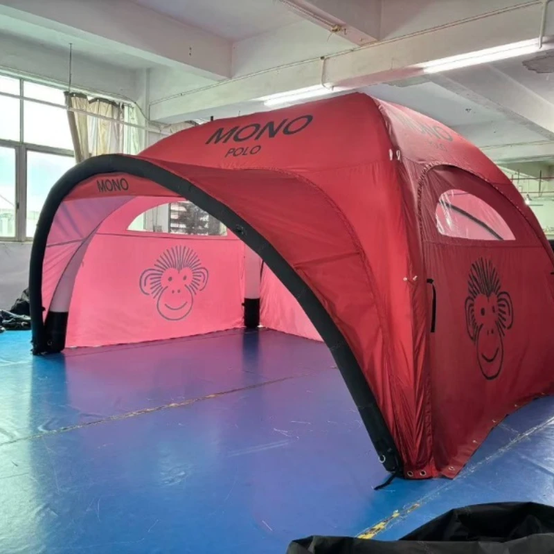 Custom Inflatable Tent 3x4.5m, Custom Logo  Dome Tent, Outdoor Advertising Inflatable Canopy Tent For Event Exhibition Promotion