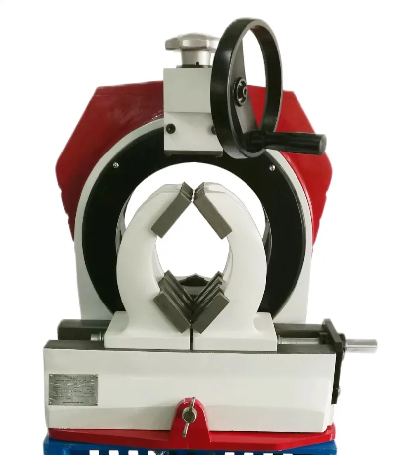 R8 Electric orbital pipe saw cutter for 6-8 inches stainless steel pipes with precise right angle cut