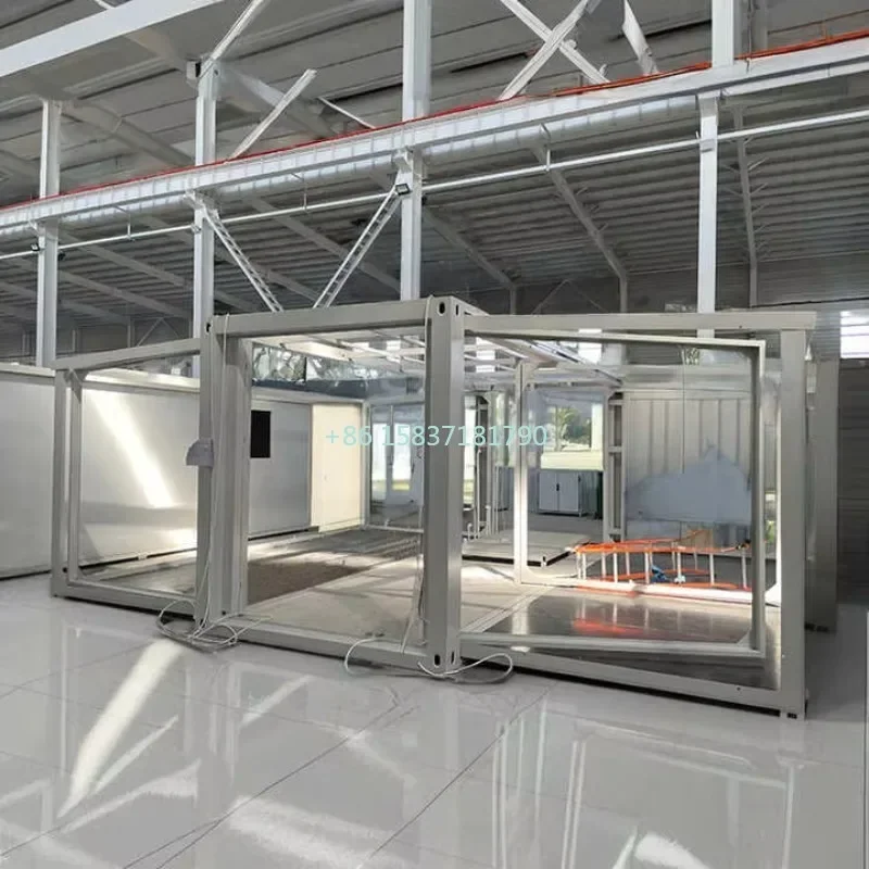 New Container House Fold Out Container Storage Folding Office Shipping China Luxury Prefab Modular Tiny House Container Home