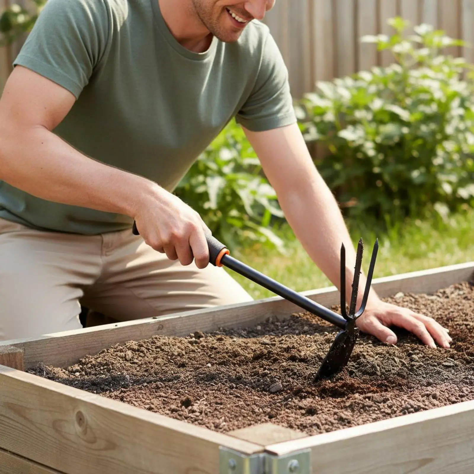 Small Garden Hand Tool Potting Ergonomic Handles for Beginners, Seniors, Planting, Digging
