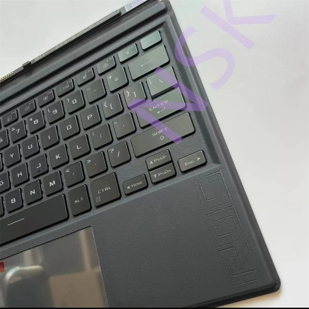 Imagem -03 - Teclado Magnético Rog com Touchpad C-shell para Asus x Flow Z13 Gz301 Núcleo de 12ª Geração Base Nr2201 R41214710