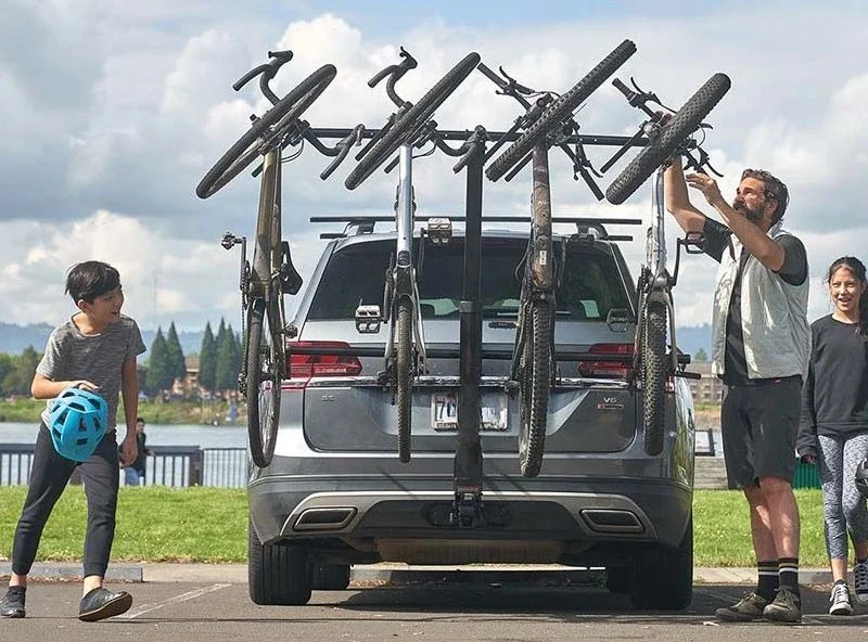 Trailer Hook Vertical Suspension Bicycle Rack Car Carry Mountain Bike Rack