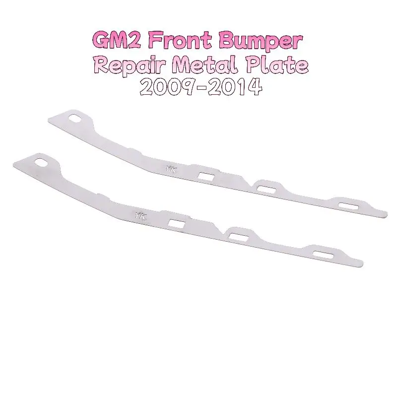 

Set of 2 Bumper Fixing Gap Brackets for Fourth Generation City GM2, Front Car Bumper Repair Metal Plate Clasp