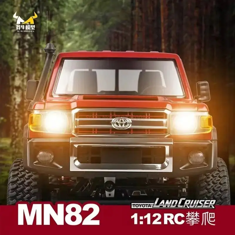 Mn82 2.4g Rc Lc79 1:12 Rc Off-road Car Model Rtr Version 4wd 280 Motor Remote Control Pickup Truck Model samochodu dla chłopców Prezent dla dorosłych