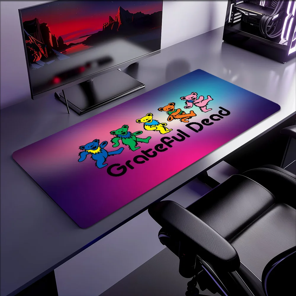 Mouse Pad G-Grateful Cool Non-slip Lockedge Band Office Rock Student Gaming Dead Thickened Large Writing Cushion MousePad