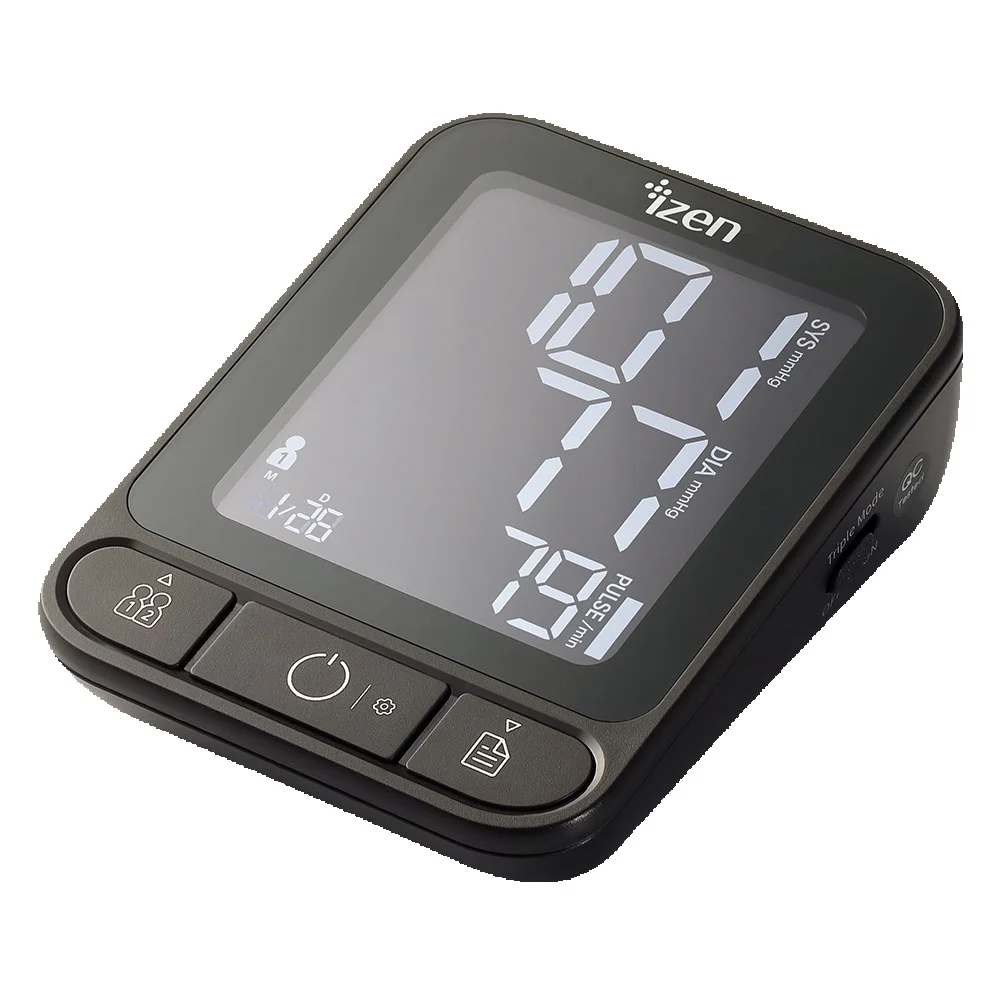 IZEN home digital electronic blood pressure meter CMS-700, LED large backlight, one touch measurement