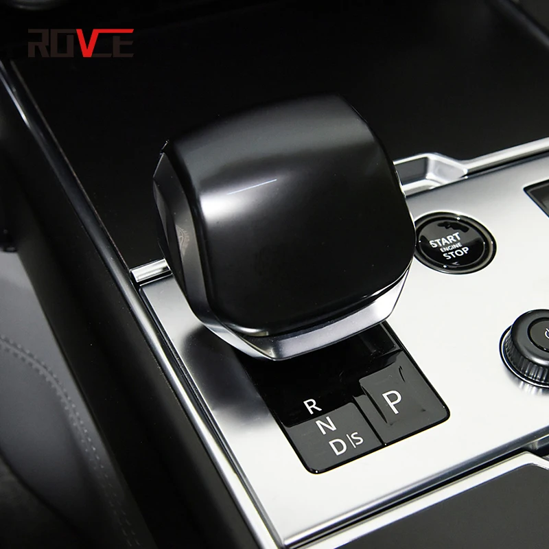 ROVCE Car Gear Head Shift Knob Handle Cover For Land Rover Range Rover Vogue L460 /Sport 2023-2024/Velar 21-24/LR 5 21-24/Jaguar