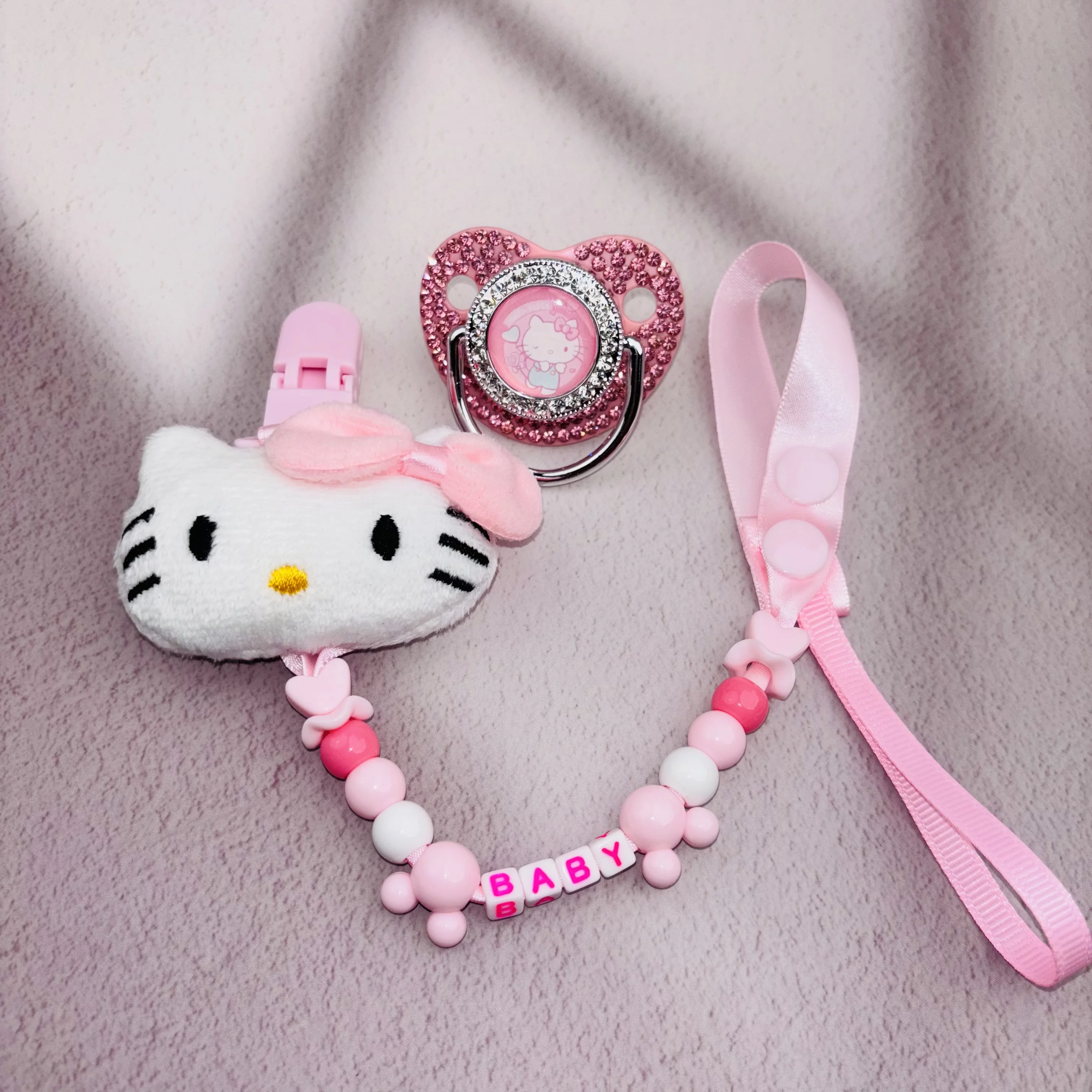 Блестящие детские жевательные игрушки для полости рта, мультяшные силиконовые соски и персонализированные поддельные зажимы, подарки для детского душа специально разрабоются