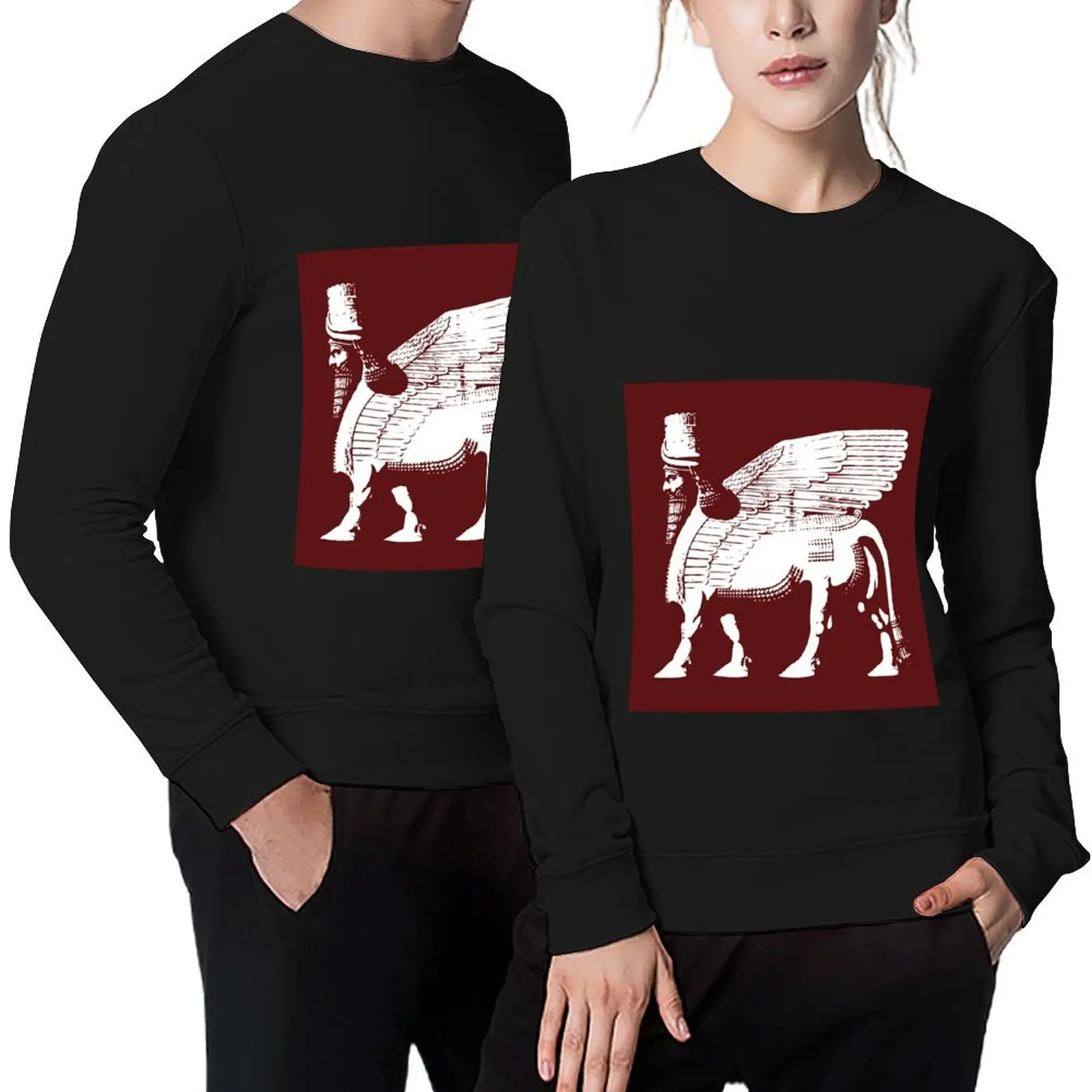 

Lamassu Pullover men's clothes fashion men winter clothes autumn jacket men oversize sweatshirt