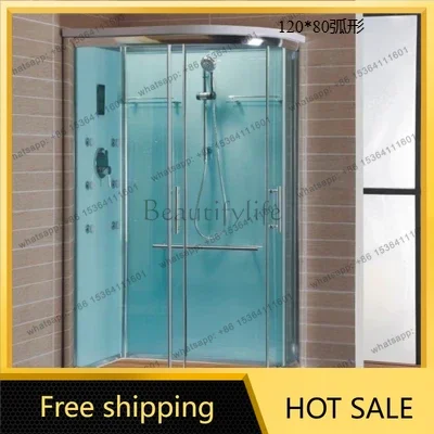LST25 integral shower room bath room rectangular touch screen modern fashion overall rectangular