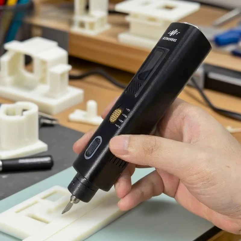 

Electric Ultrasonic Cutter Knife for 3D Print Resin & Dental Model Precise 40kHz Vibration Cutting From Plastic Model