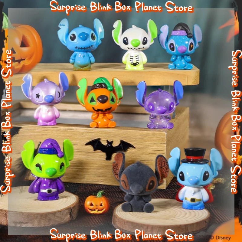 

Новая подлинная вышивка на Хэллоуин Диснея, милые бобы, трюк или жизнь, ночь, глухая коробка, загадочная коробка, слепые сумки, украшения для рабочего стола, подарок