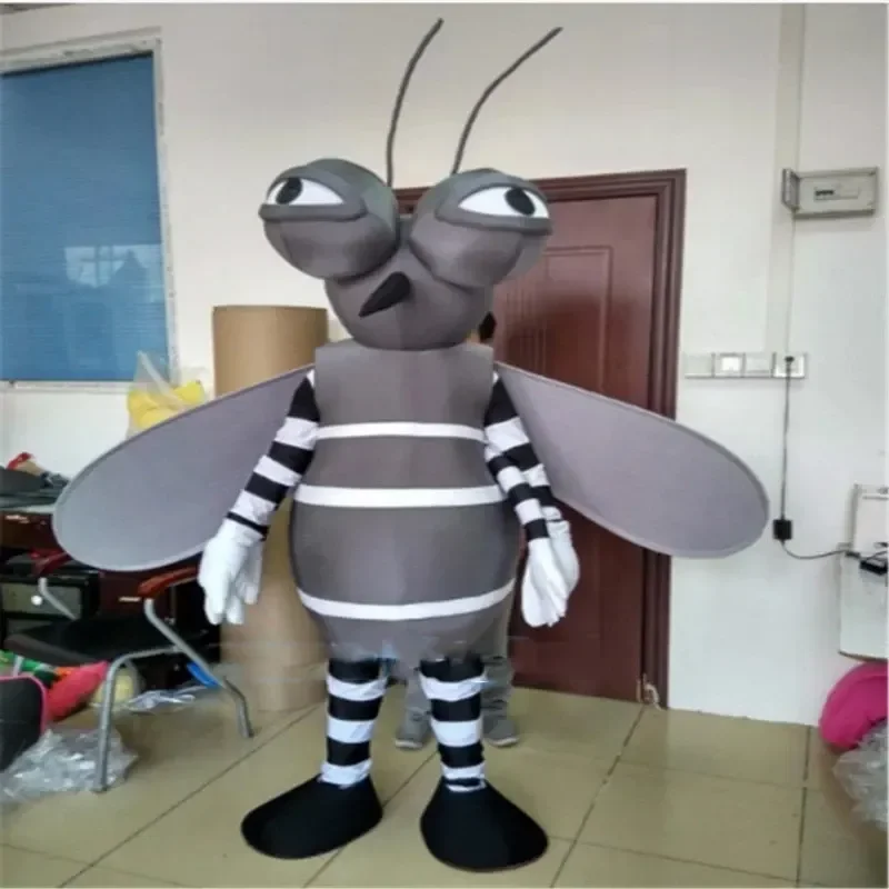 Disfraz de Mascota de Mosquito para Halloween, de Alta Calidad, de Peluche, con Temática de Anime, Talla Adulto, para Fiestas de Navidad y Actividades al Aire Libre