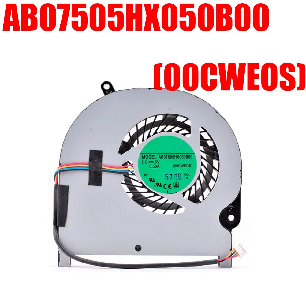 Laptop CPU Fan For Toshiba For For Satellite Radius L40W-C L45W-C L40DW-C L45DW-C P50W-C P55W-C AB07505HX050B00 00CWEOS DC5V 0.5