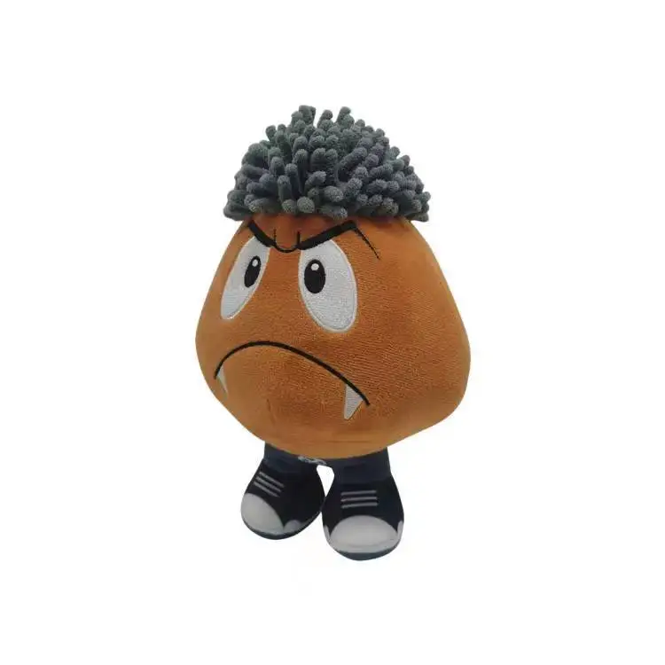 New Ken Carson Goomba Plush Periphery Plush Toy Kenny Doll Wearing Wig Birthday Gift Holiday Gift Furniture Ornament