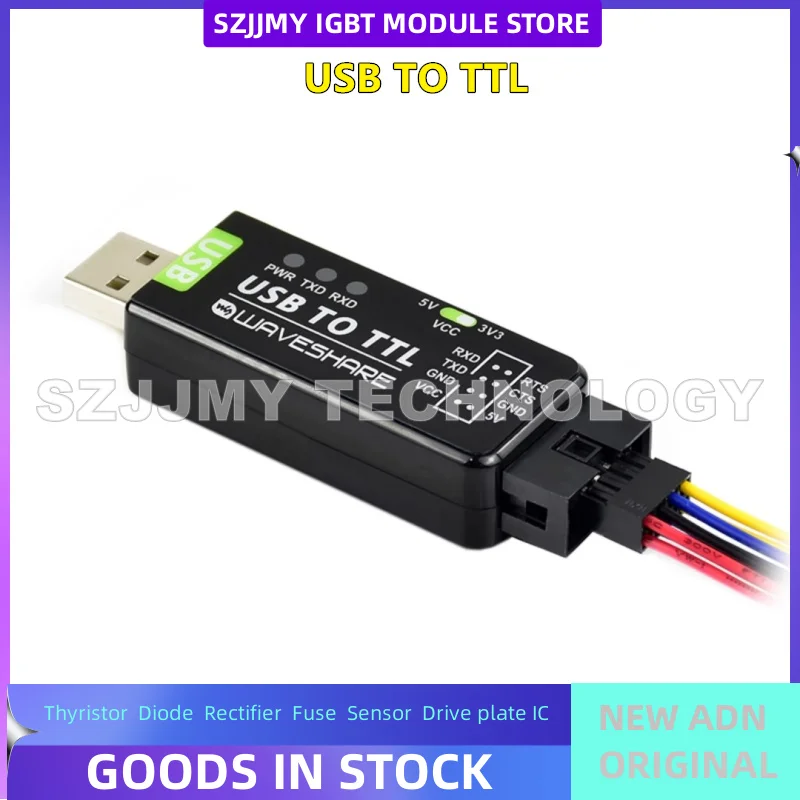 NEW ORIGINAL IN STOCK  FT232 Industrial UART Serial Port Module USB to TTL Original FT232RNL Converter