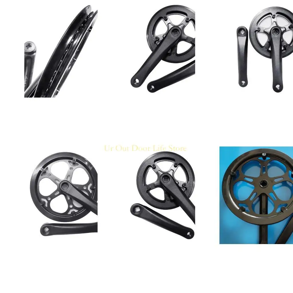 

77UF 52/48/40T Bicycles Chainwheel Crankset Folding Bike Chainring Replacement Parts