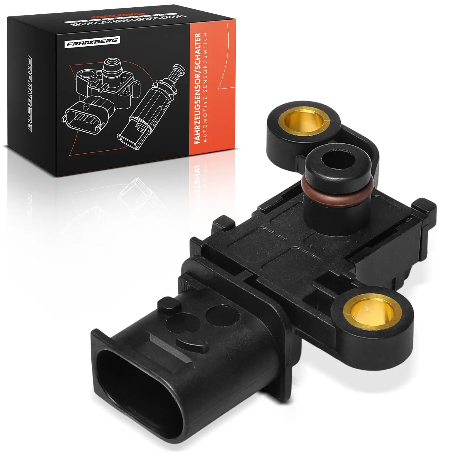 Frankberg 1x Sensor inlaatpijp druk voor Mercedes-Benz Actros Axor Atego Zetros Arocs 1996-2023 0065420318 A0115425017 0115425017