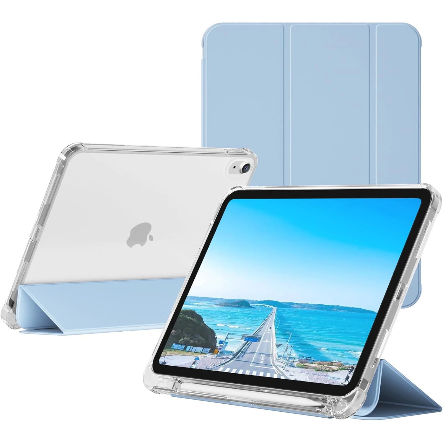 �y�Z�[�����ziPad 5 6 7 8 9 10 11 A16 A17 Pro M2 M3 Air Pro mini 7.9 8.3 9.7�p �}�O�l�b�g���t���b�v�X�}�[�g�J�o�[ �\�t�g�V���R���y���V���z���_�[�P�[�X