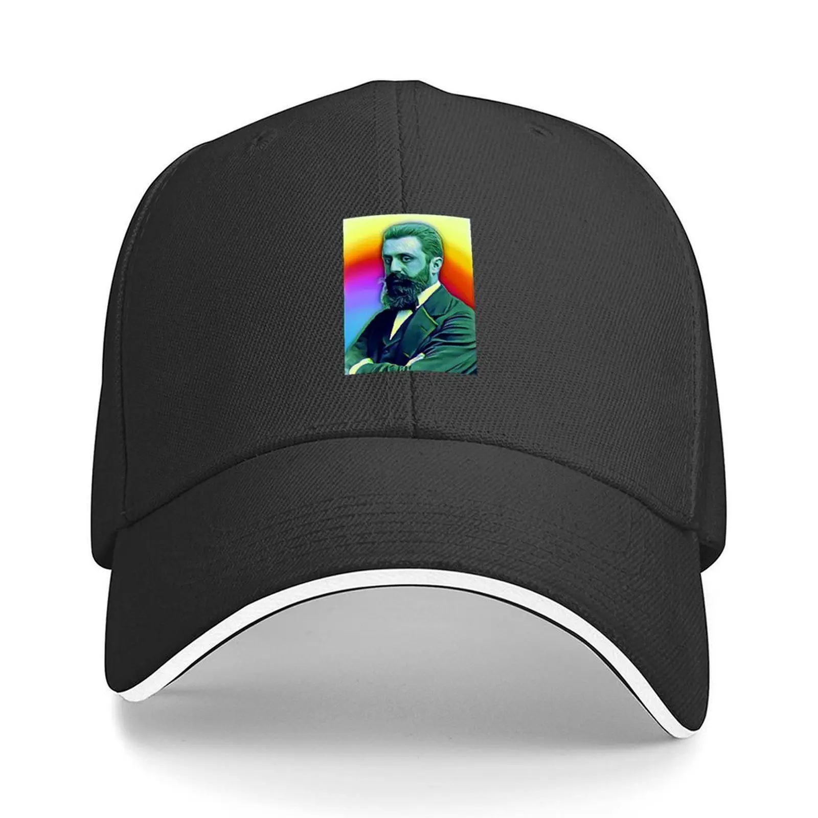 

Theodor Herzl Artwork Theodor Herzl Portrait Theodor Herzl Wall Art Baseball Cap Icon Rave Fishing cap Woman Men's