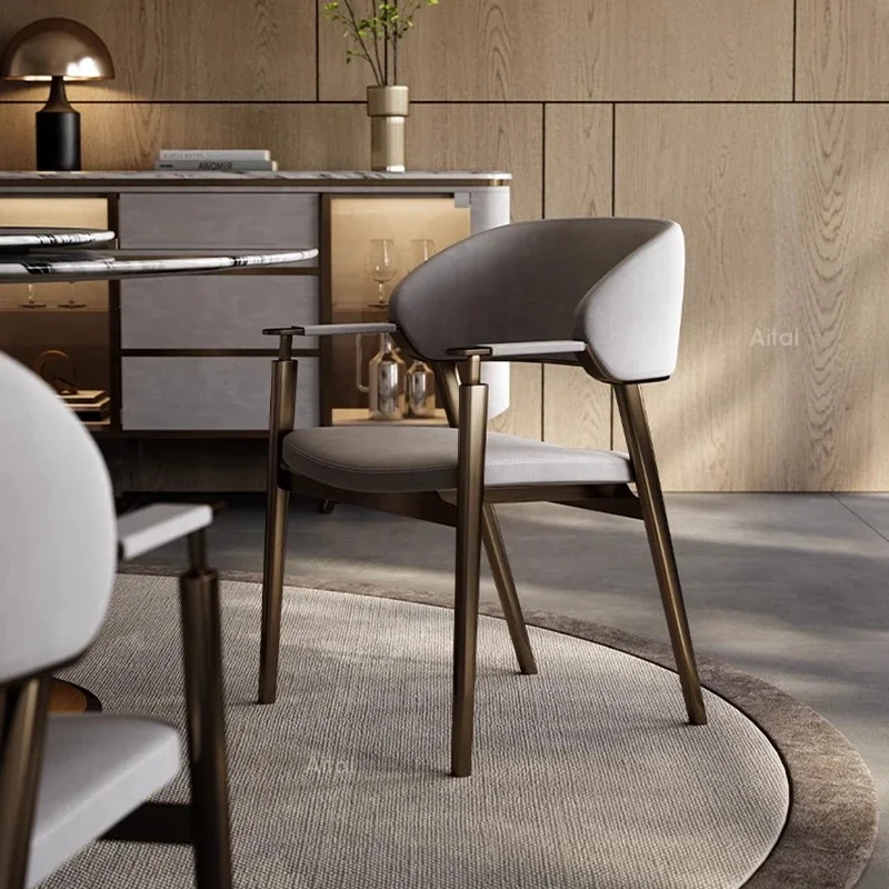 

Leather Living Room Dining Chairs Kitchen Relax Dresser Bedroom Dining Chairs Italian Design Hotel Home Furniture Cadeira LLDC
