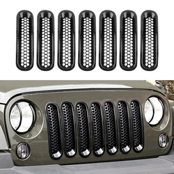 Road Wrangler Grill Inserts JK Grille Inserts Wrangler Accessories JK JKU & Unlimited Rubicon Sahara Sports 2007-2015
