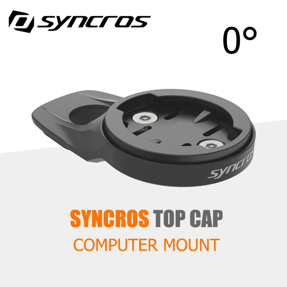 2023 SYNCROS CNC 0° Aluminum Top Cover Computer Stand for FRASER IC SL WC/DC/XC HANDLERS XC STEM 1.5/2.0 GARMIN/Wahoo/Bryton