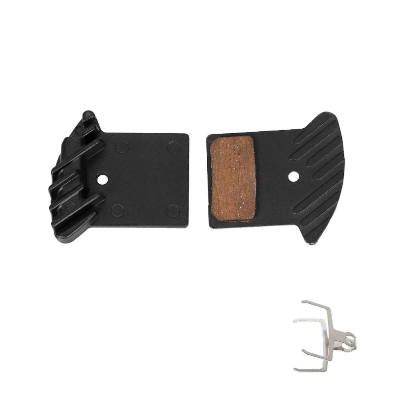 1 Pair Metal Smooth and Quiet Braking Responsive Braking Pads for Bicycles Brake Pads Set Quick and Quiet Disc Brake Pad