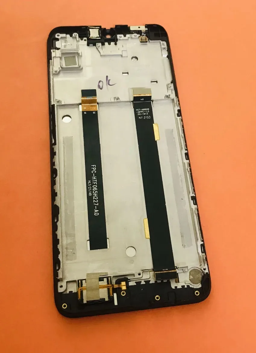 Original LCD Display +Digitizer Touch Screen+ Frame for DOOGEE N40 Pro Helio P60 Octa Core 6.52"HD+