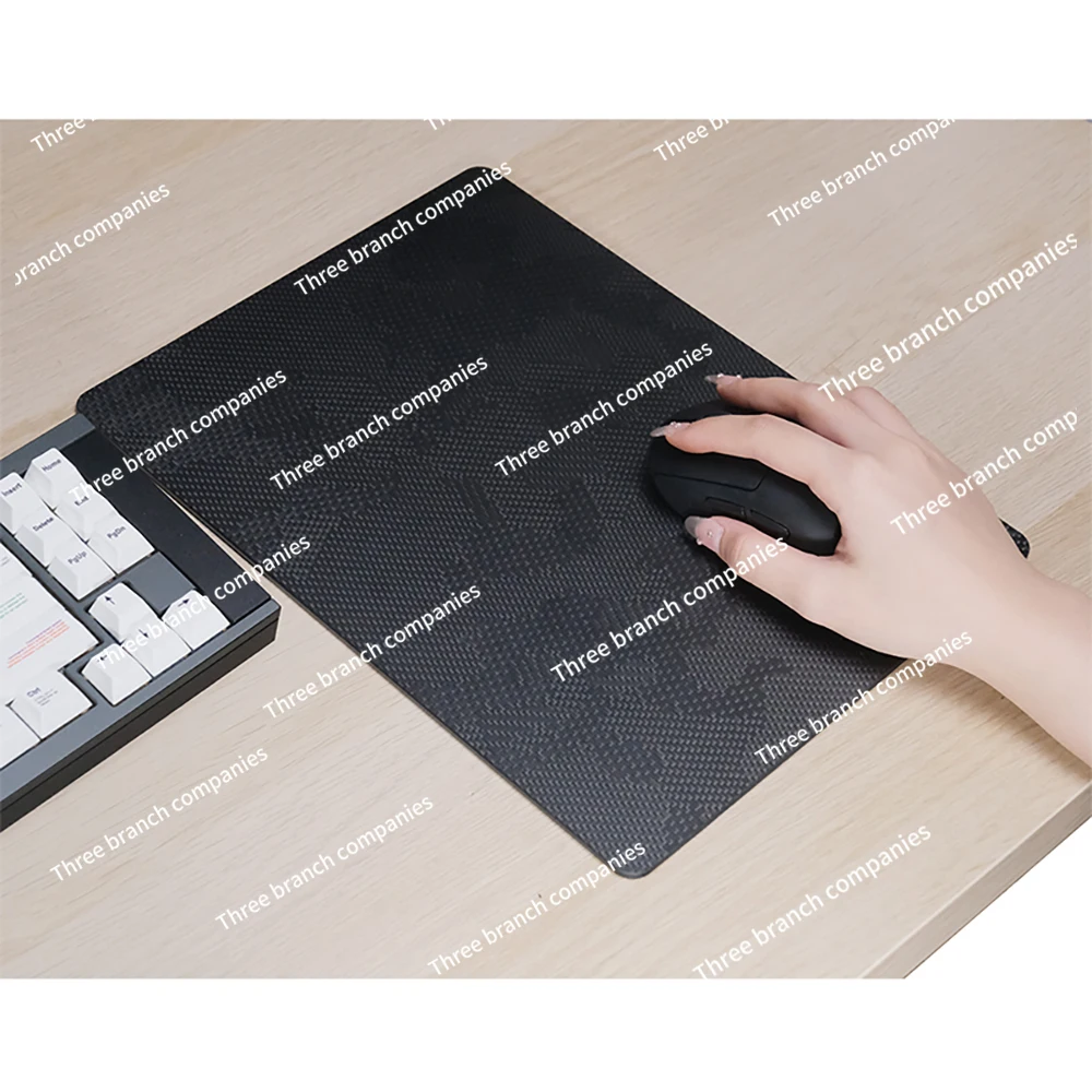 

Высококачественный камуфляжный коврик для мыши из углеродного волокна, водонепроницаемый настольный коврик из настоящего углеродного волокна