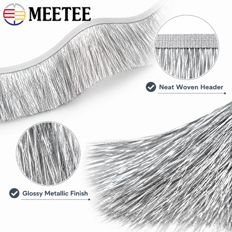 5/10M 10/15/20cm Sequin Tassel - Textile And Sewing Supply ulasan dan harga