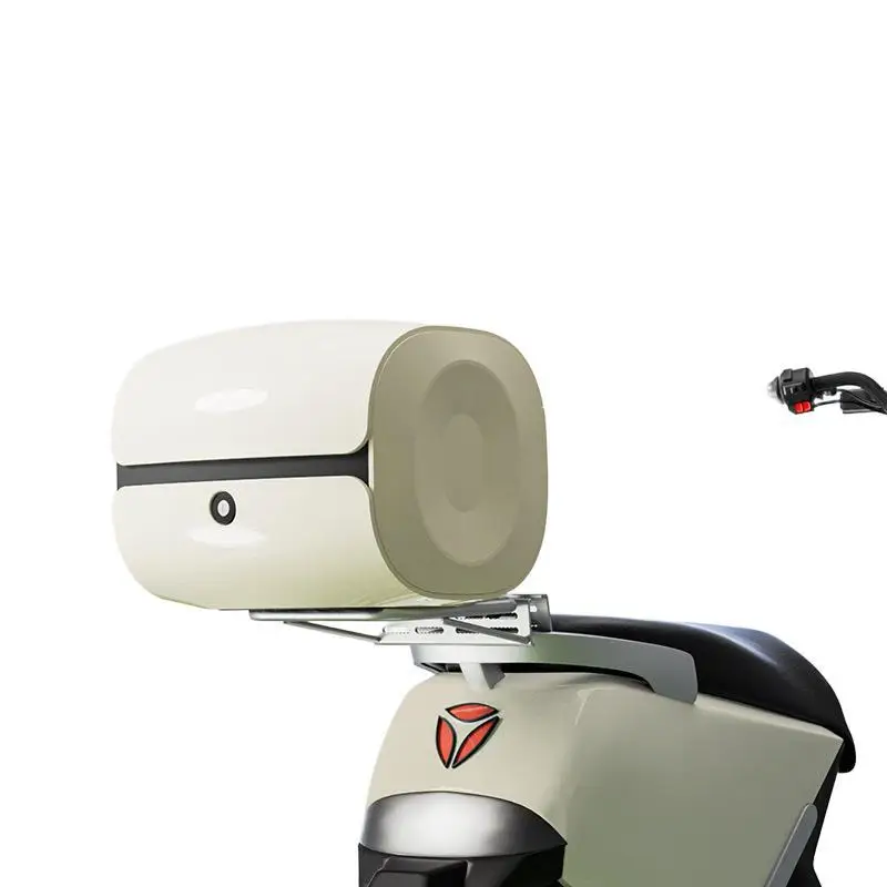 صندوق دراجة نارية للسيارة الكهربائية، صندوق سيارة يعمل بالبطارية، مناسب لمسند الظهر العالمي Yadi Emma Tailbell بسعة كبيرة