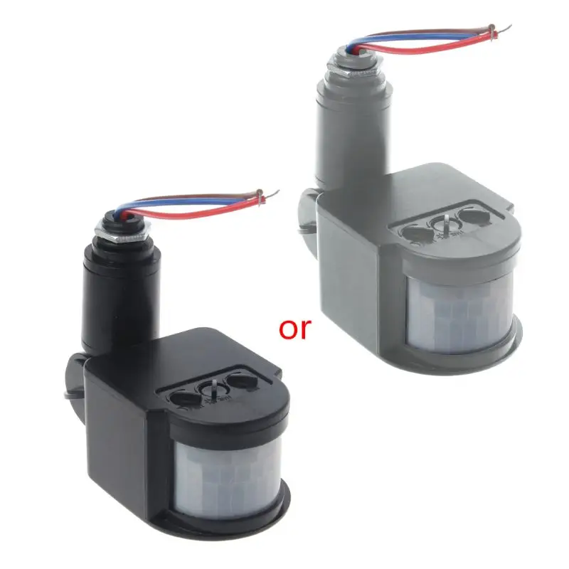 Description Picture 3 of itemAC110-240V LED Lighting Motion Sensor Led Flood Light Switch PIR Infrared Motion Sensor Switch for Outdoor Indoor DropShip