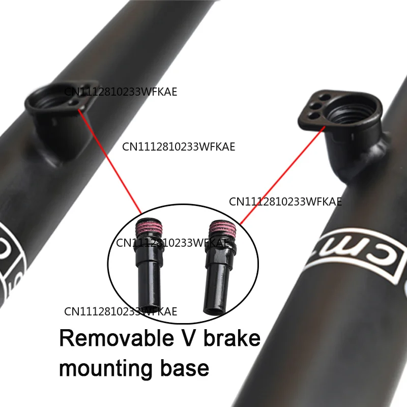 Touring Bike Fork / 26Inch/27.5Inch Gravel Bike 28.6MM Fork / Steel Fork Bicycle Accessories