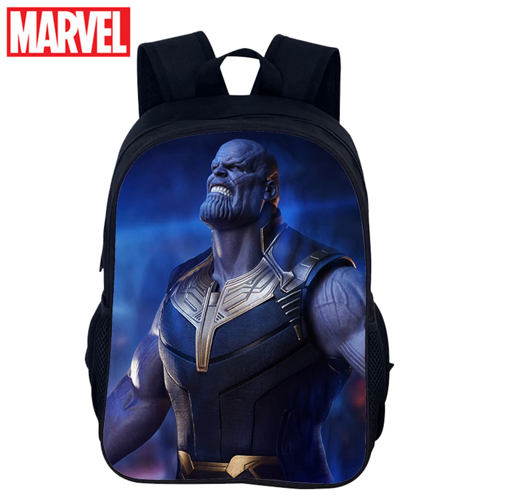 Fashion Thanos Student Marvel Backpack-Lightweight Book Bag-Back to School Daypack for Children